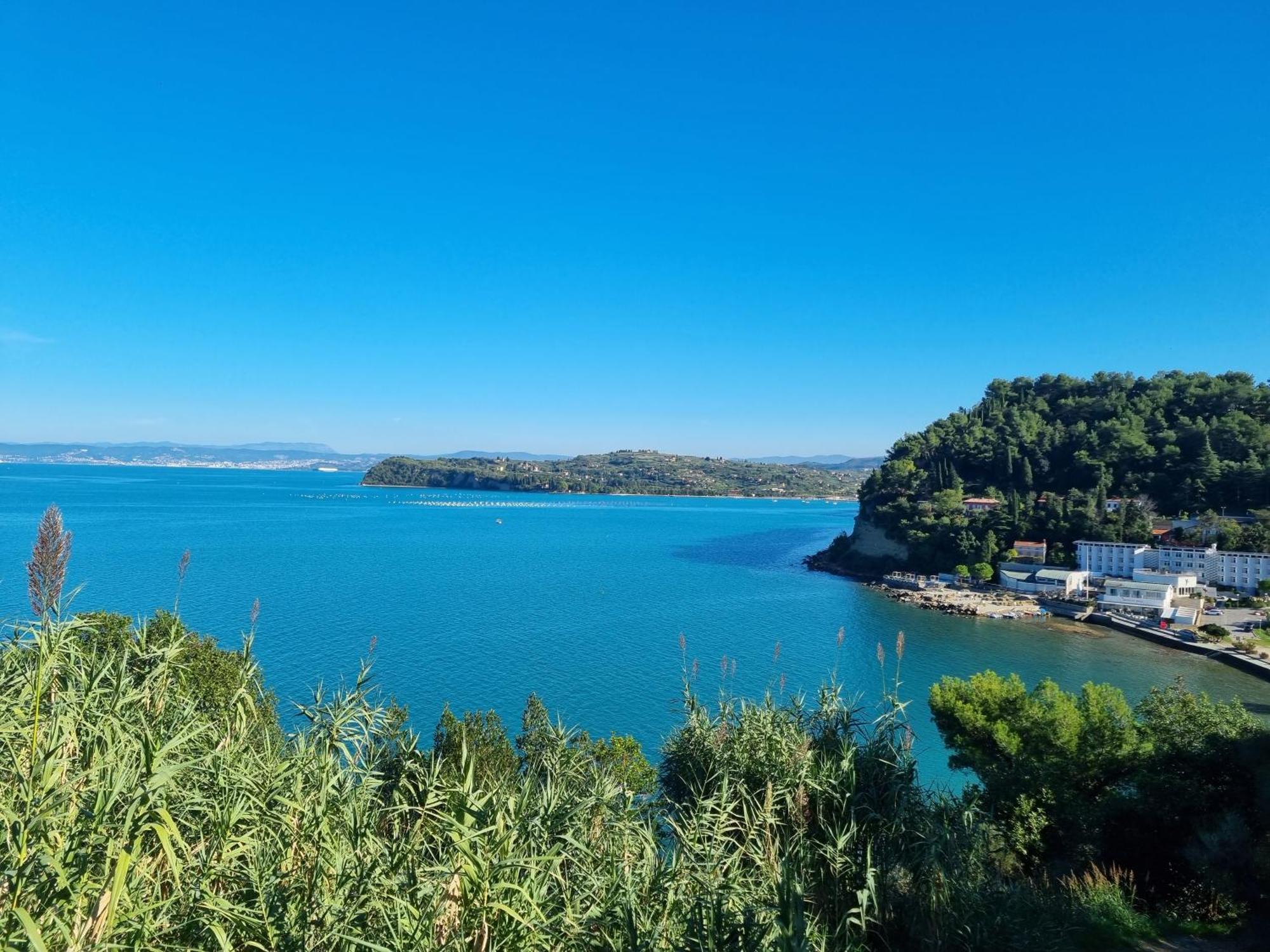Piran Beach House - Private Oasis - Beachfront Apartment With A Sea View Terrace Экстерьер фото
